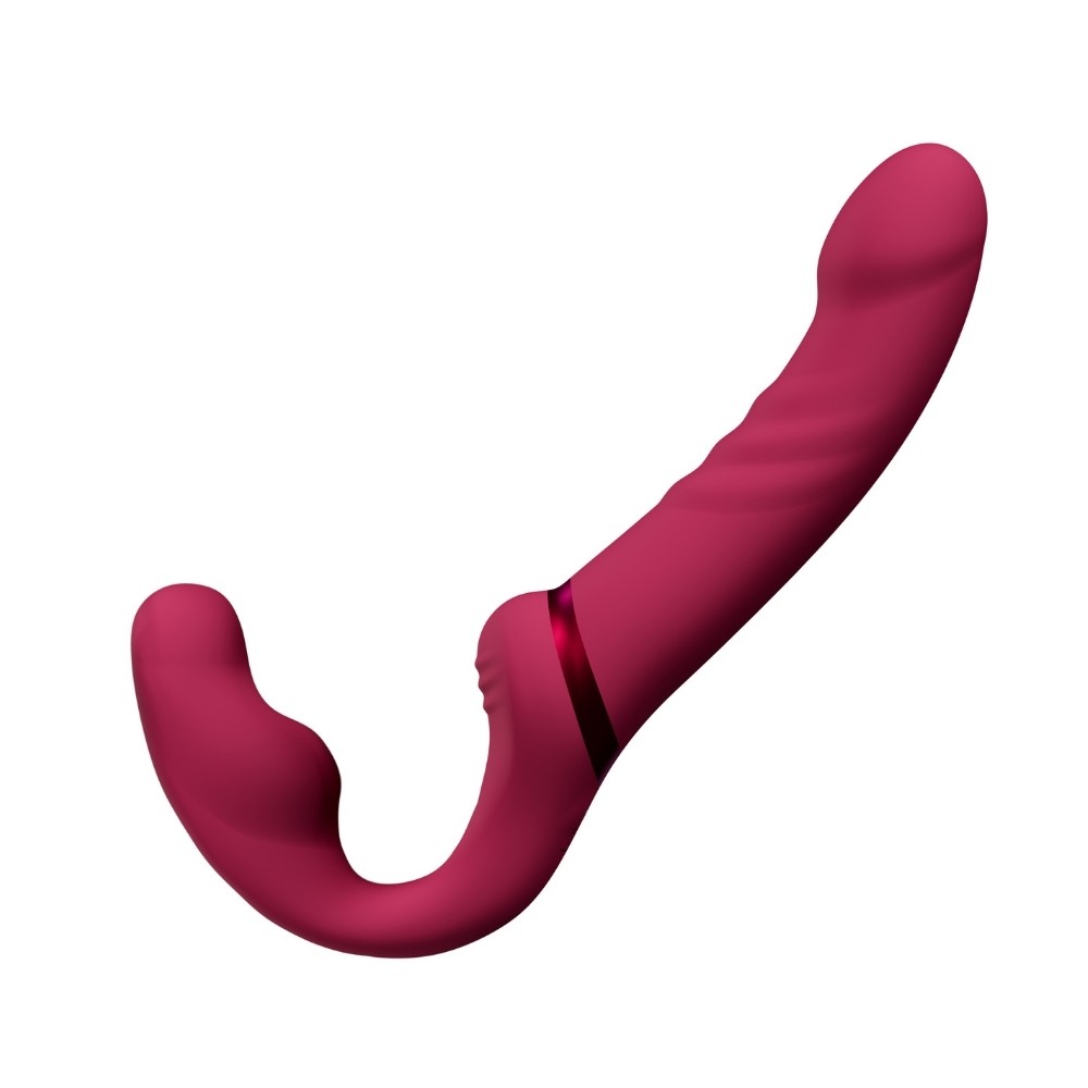 Lovense Lapis Telefon Kontrollü ve Titreşimli Strapless Strapon