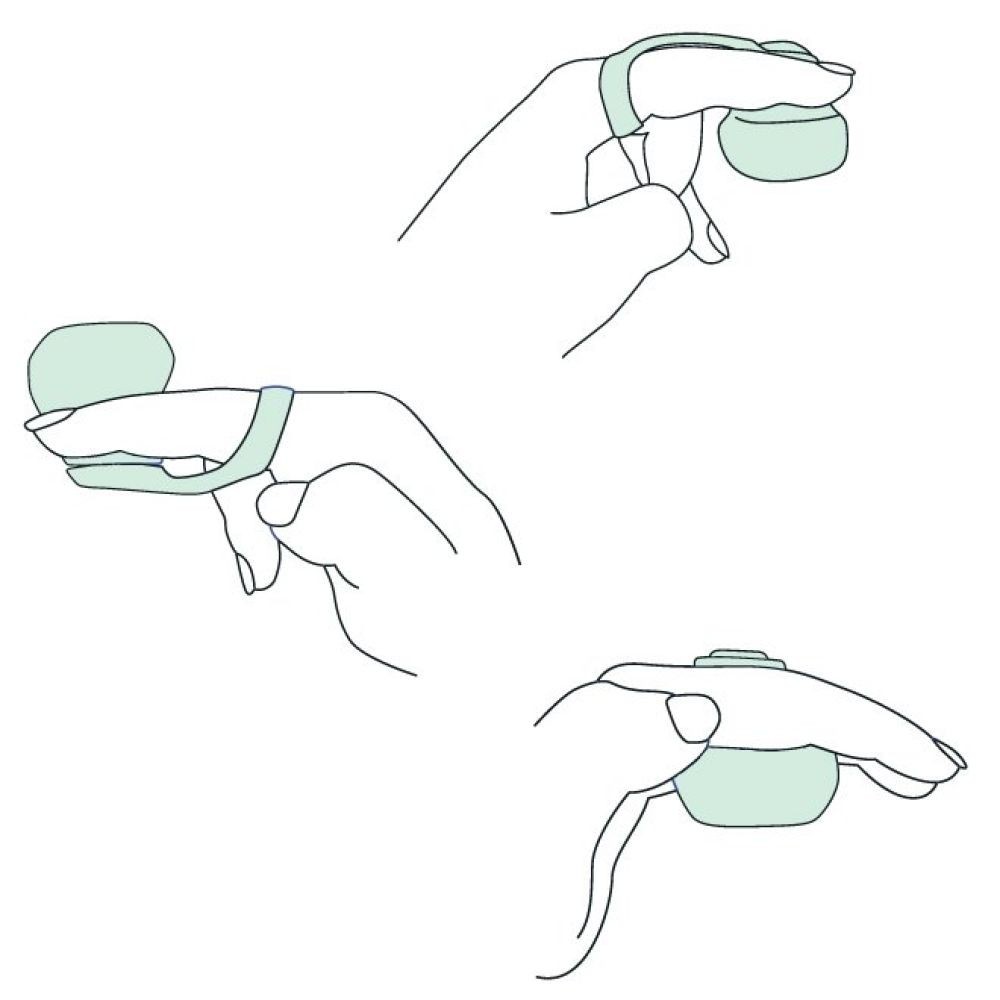 Dame Products Fin Finger Jade Güçlü Parmak Vibratör