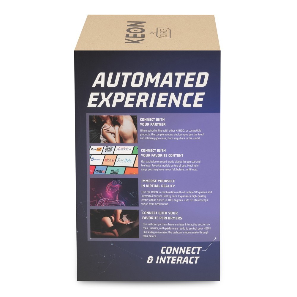 Kiiroo Keon Interactive Telefon Kontrollü Otomatik Masturbator