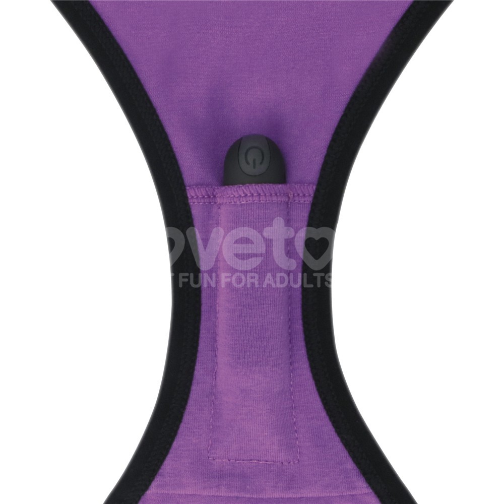Lovetoy Printed Vibrating Sexy Panties XS/S Giyilebilir Vibratör