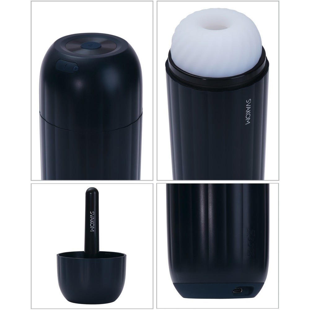 Svakom Sam Neo 2 Pro Interactive Heating Sucking Telefon Kontrol Masturbator