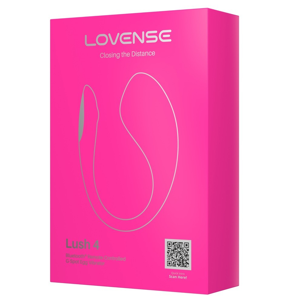 Lovense Lush 4 App-Controlled G-Spot Telefon Uyumlu Vibratör
