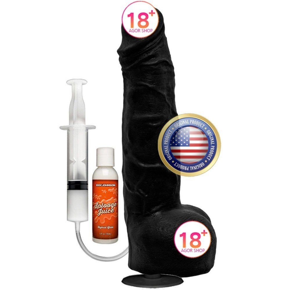 Doc Johnson Dual Density 25 Cm Boşalabilir Realistik Penis