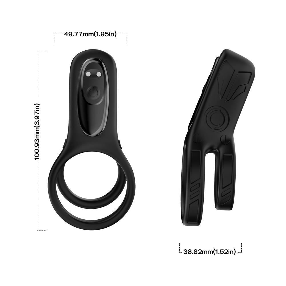 bAŞKa Erotica Toys Clitoral Cock Ring Şarjlı Klitrois Penis Yüzüğü