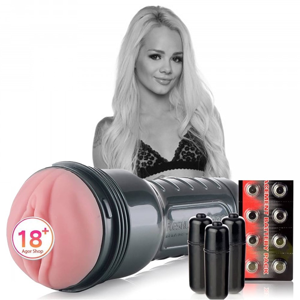 Original Fleshlight Vibro Pink Lady Touch Titreşimli Vajina Masturbator