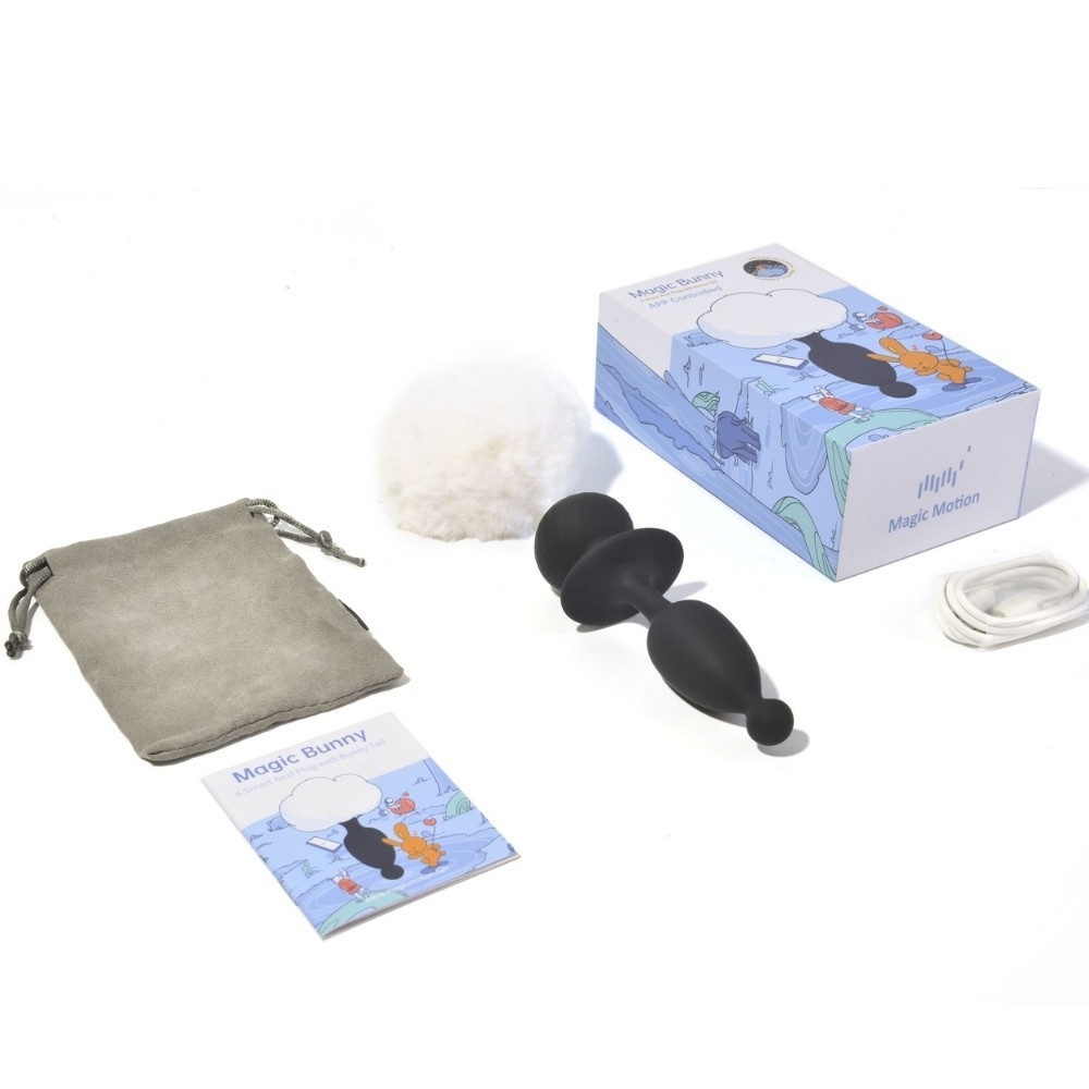 Magic Motion Bunny App Controlled Titreşimli ve Kuyruklu Anal Plug