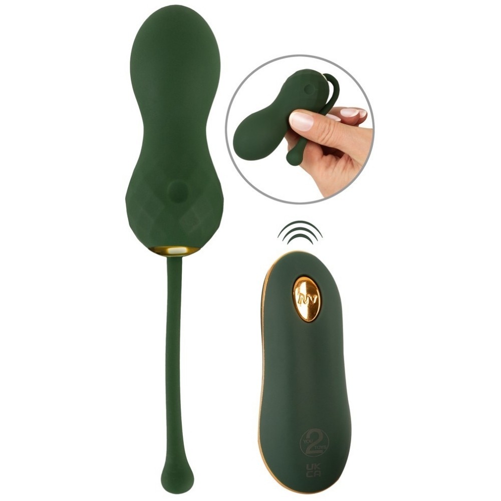 Emerald Love Luxurious Remote Control Love Balls Kegel Vibrator