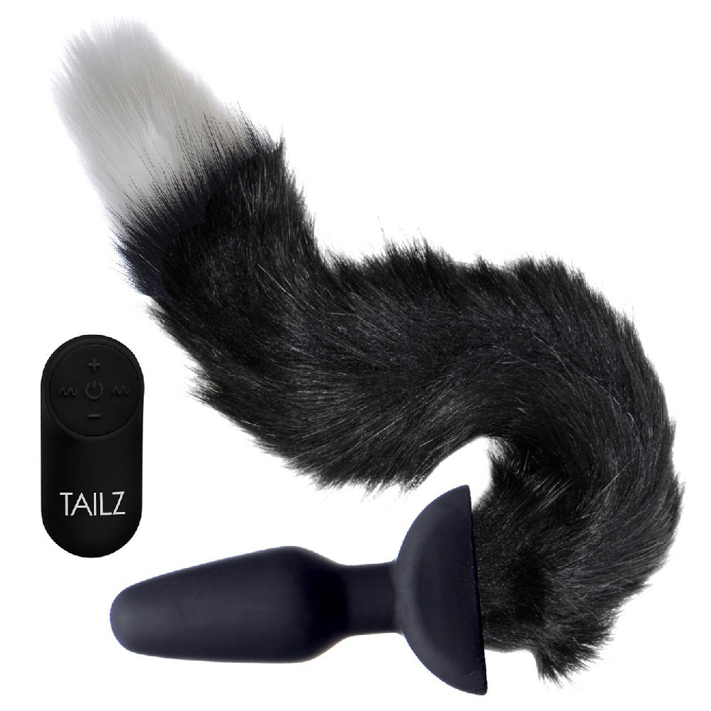 Xr Waggerz Moving And Vibrating Fox Tail Anal Plug