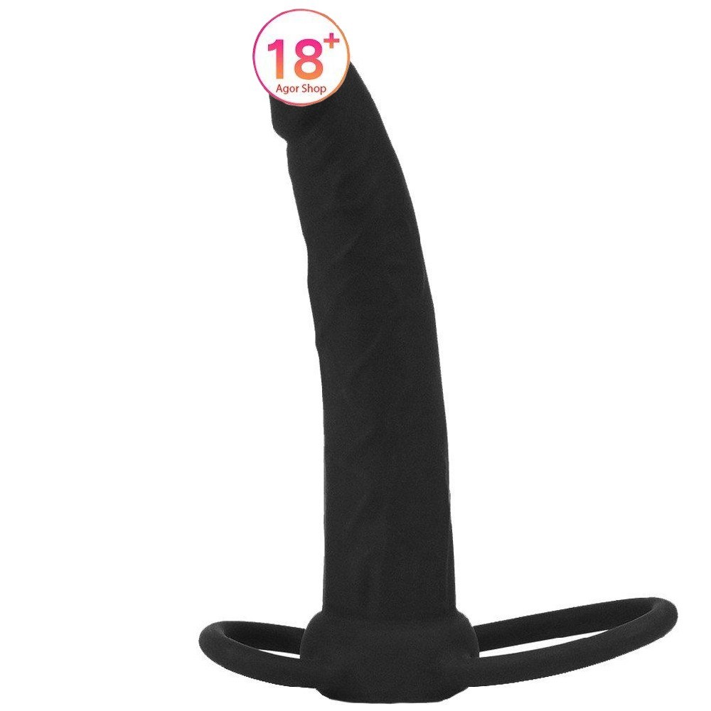 Lovetoy Silicone Fantasy Double Prober Bağlamalı Anal Dildo LV2614