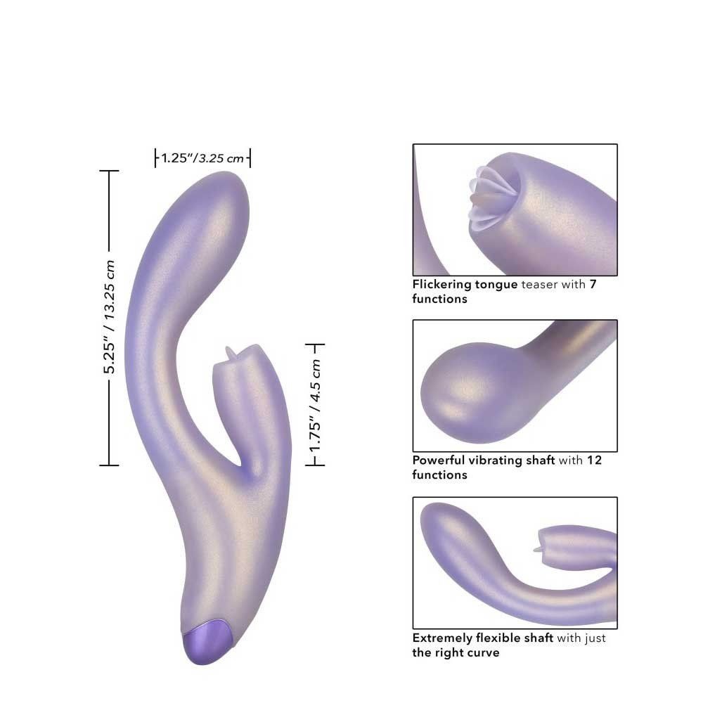 Calexotics G-Love G-Kiss Dil Atabilen Rabbit Vibratör