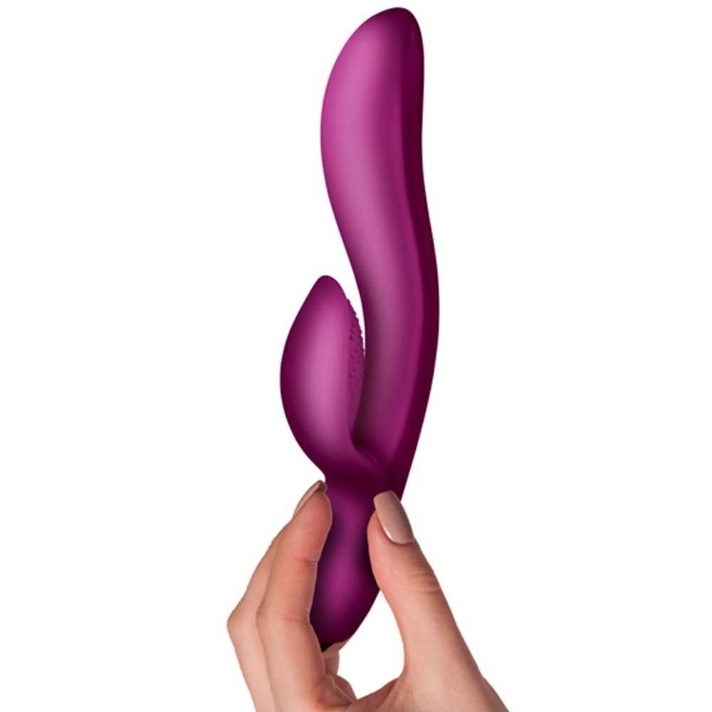 Rocks-Off 10 Speed Regala Rechargeable Silicone Rabbit Vibrator