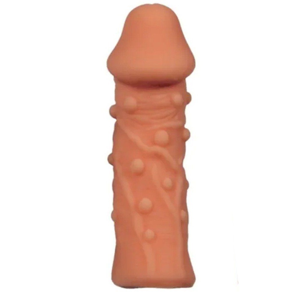 bAŞKa Maxx Sleeve Yumuşak Doku Realistik Penis Kılıfı