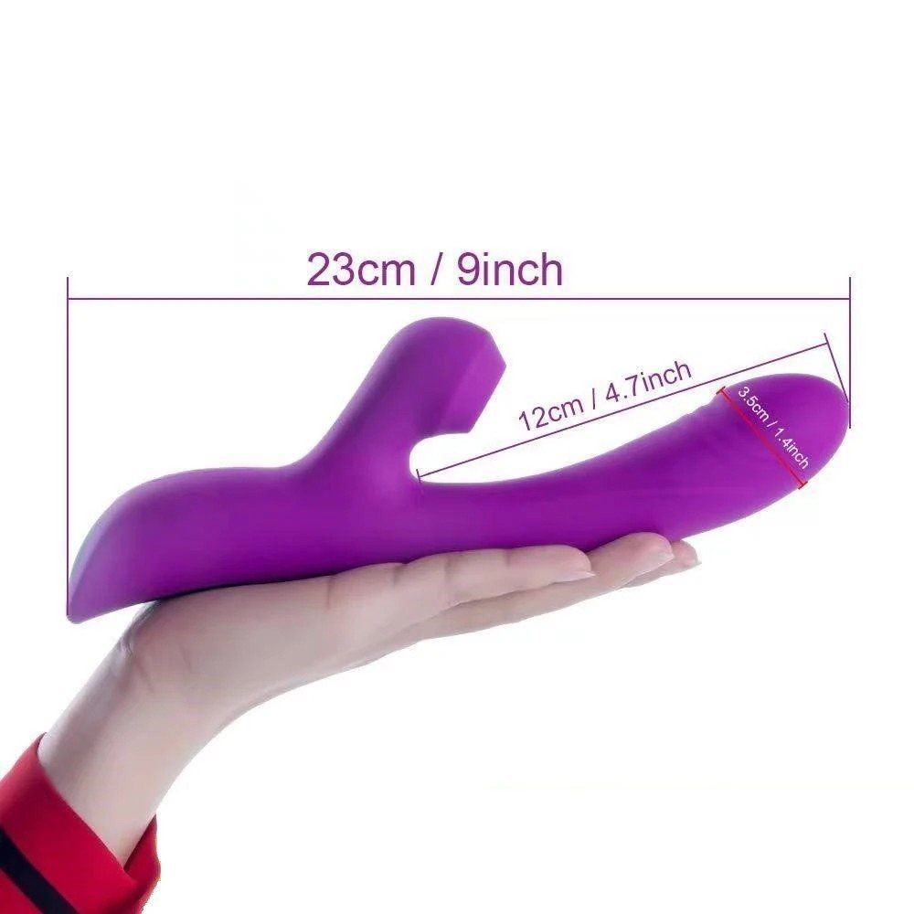 bAŞKa Wow Rabbit Sucking And Heating Vibe Isıtmalı ve Emiş Güçlü Rabbit Vibratör