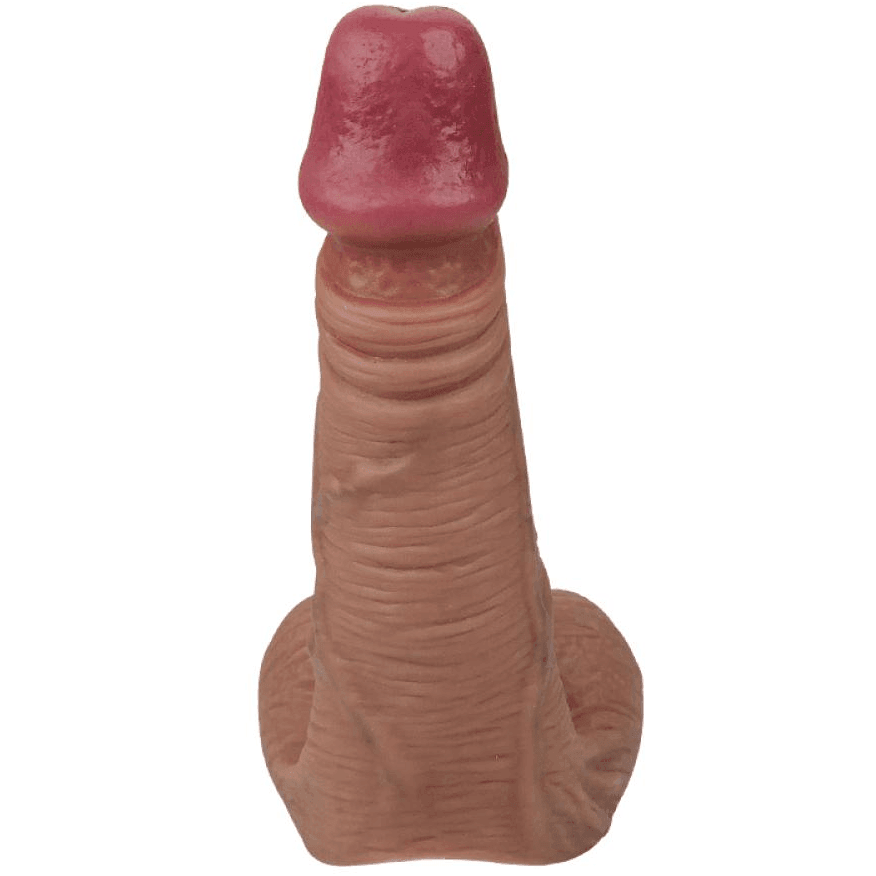 bAŞKa Shots Real Cock Testisli Gerçek Aktif Deri Penis Kılıfı