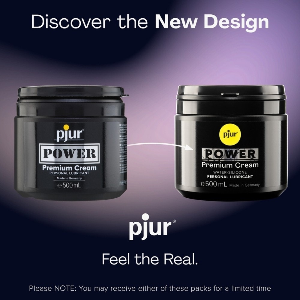 Pjur Power Premium Cream Su ve Silikon Bazlı 500 Ml Kayganlaştırıcı Jel