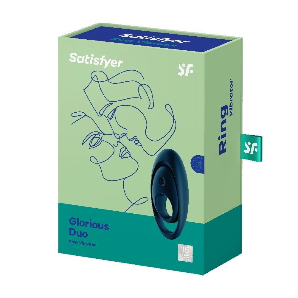 Satisfyer Glorious Duo Cock Ring Titreşimli Penis Halkası