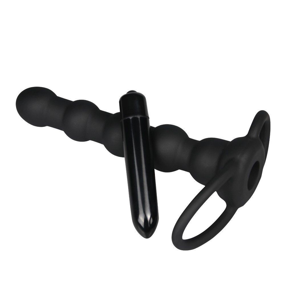 Lovetoy Vibrating Rock Balled Double Prober Anal Vibratör LV2619