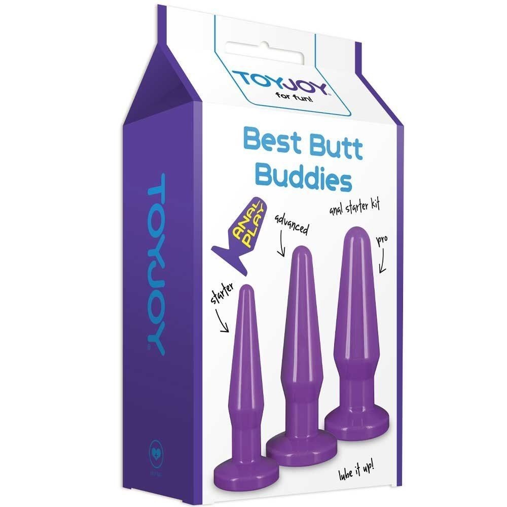 ToyJoy Anal Play Best Buddies Anal Alıştırıcı Set-Purple