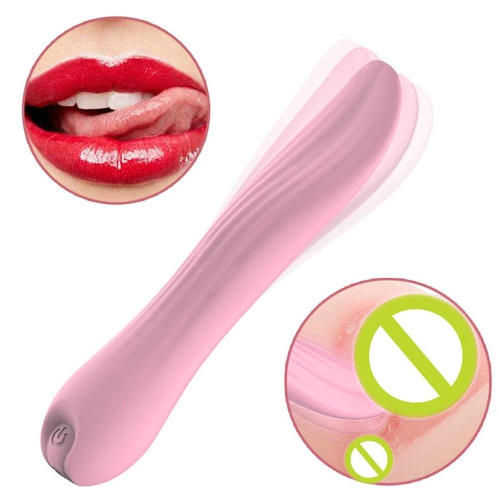 bAŞKa Licking Vibration Purple 10 Mod Darbeli Dil Vibratör