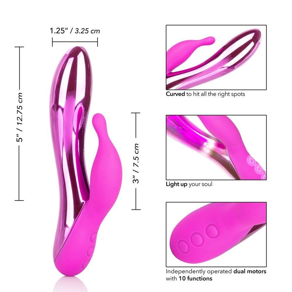 Calexotics DazzLED Radiance 10 Mod Rabbit Vibratör