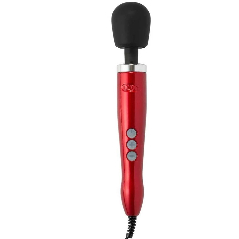 Doxy Die Cast Wand Massager Red Elektrikli Masaj Wand Vibratör
