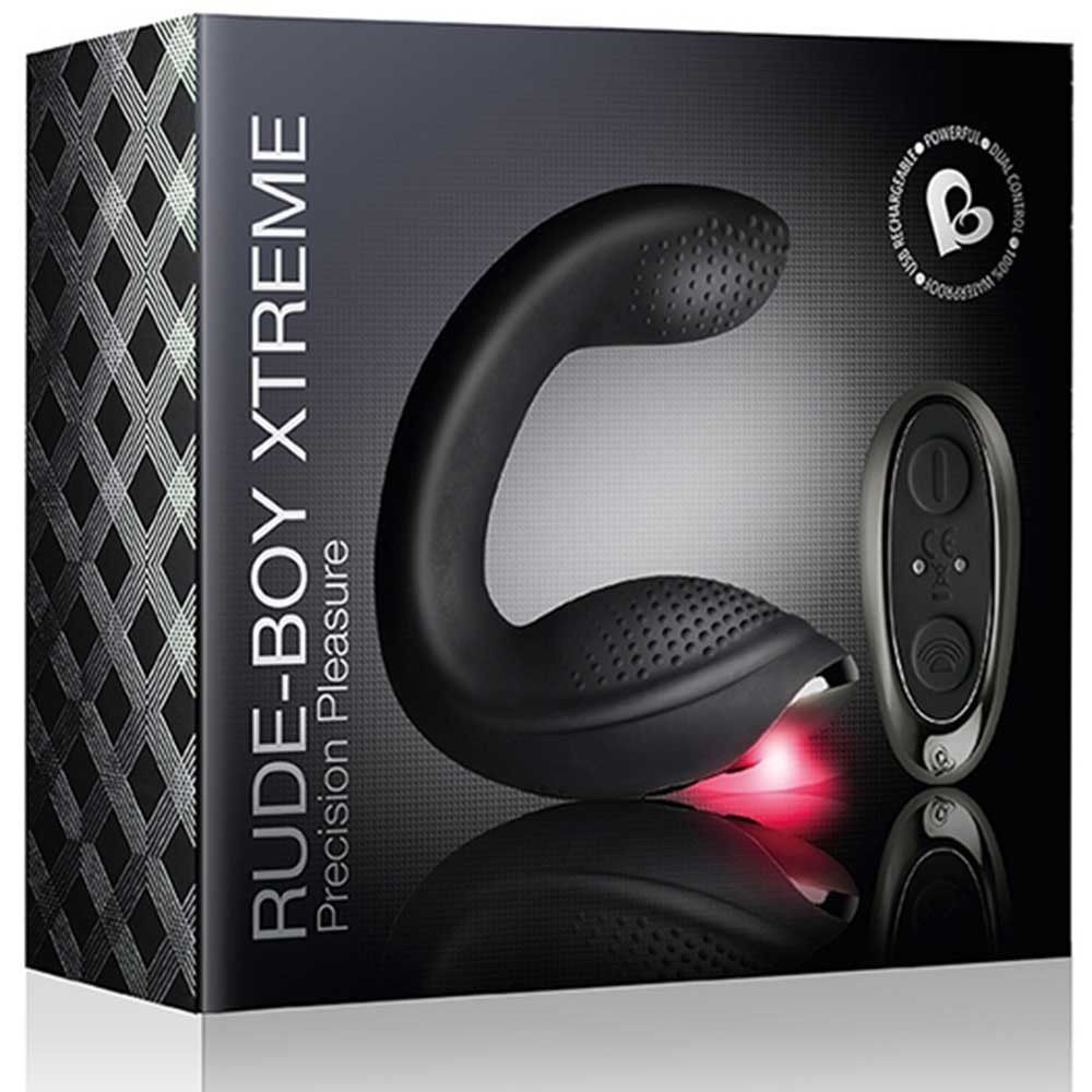 Rocks-Off Rude-Boy Xtreme Black Partner Vibrator