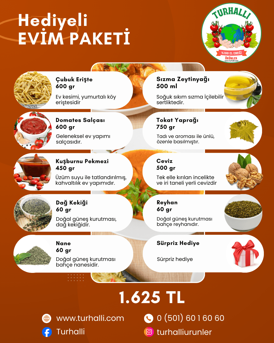 HEDİYELİ EVİM PAKETİ (KARGO BEDAVA)