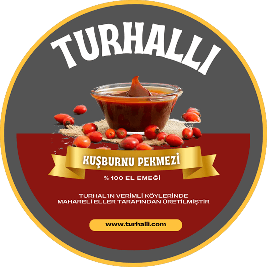 Geleneksel Kuşburnu Pekmezi (Üzüm Suyu Tatlandırmalı)