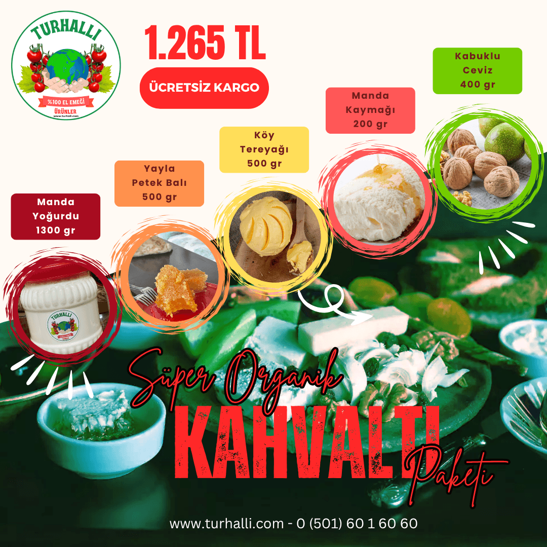 SÜPER ORGANİK KAHVALTI PAKETİ
