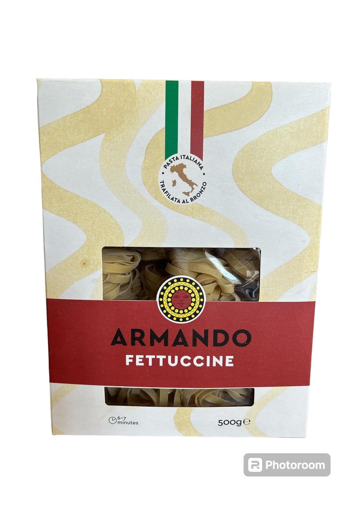 Fettucine 500 Gr, Italyan Makarna, Patates Makarnası, Vegan Makarna, Durum Buğdayı Karışım