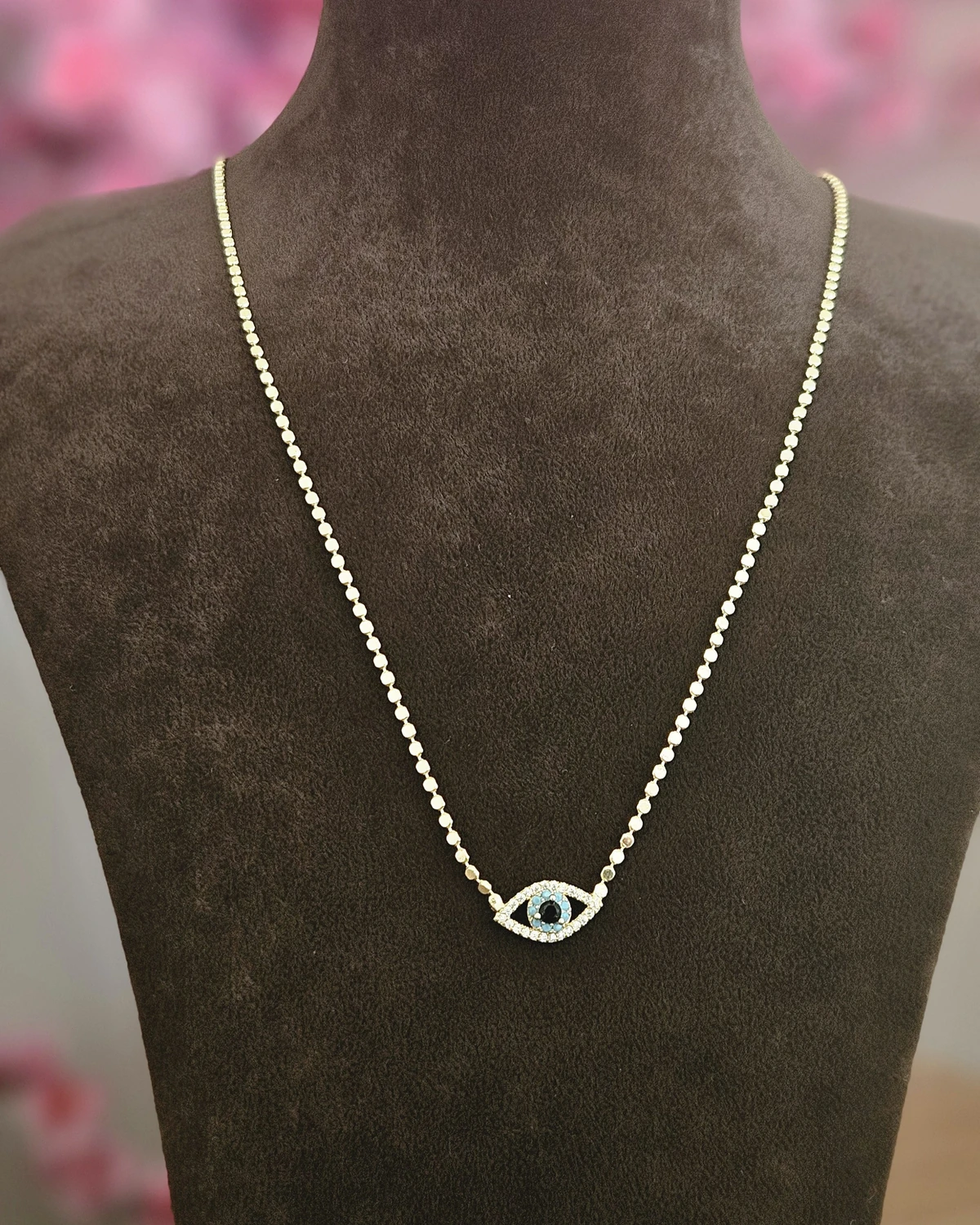 Midnight Eye – Lacivert Taşlı Nazar Kolye