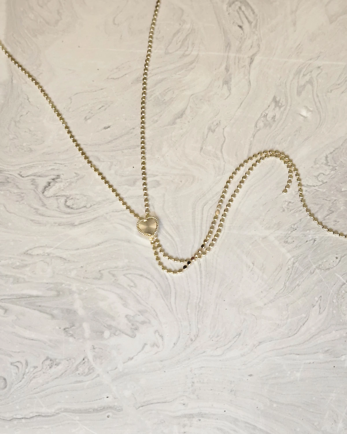 Heart Charm – Kalp Detaylı Y Shape Kolye