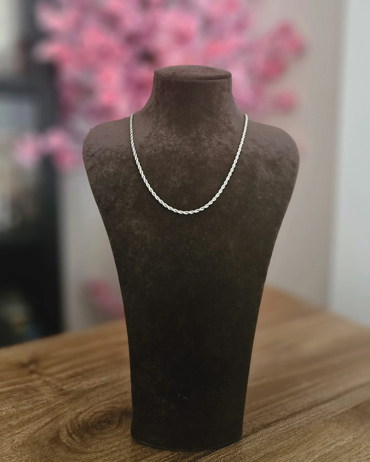 Twist Charm - İnce Burgu Zincir Kolye