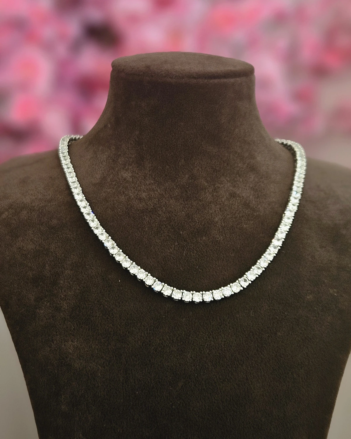 Eternal Glow - Dönmeyen Kalın Su Yolu Kolye