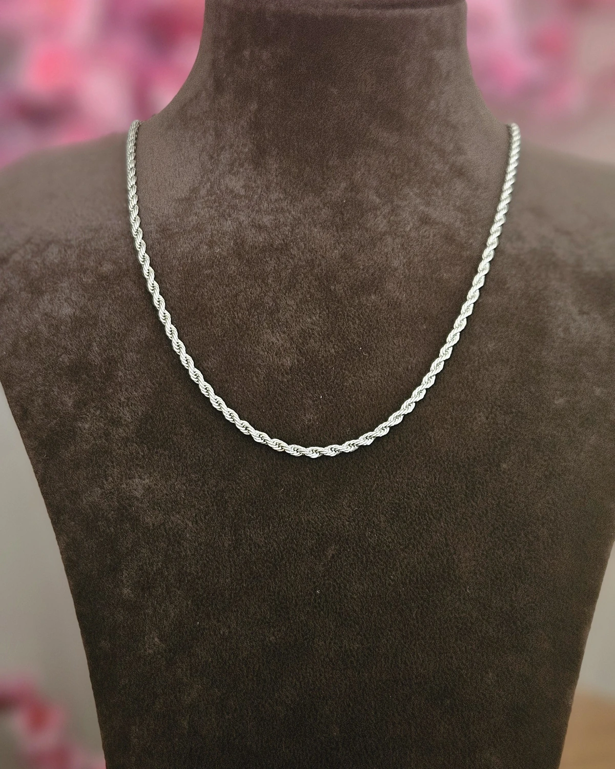 Twist Charm - İnce Burgu Zincir Kolye