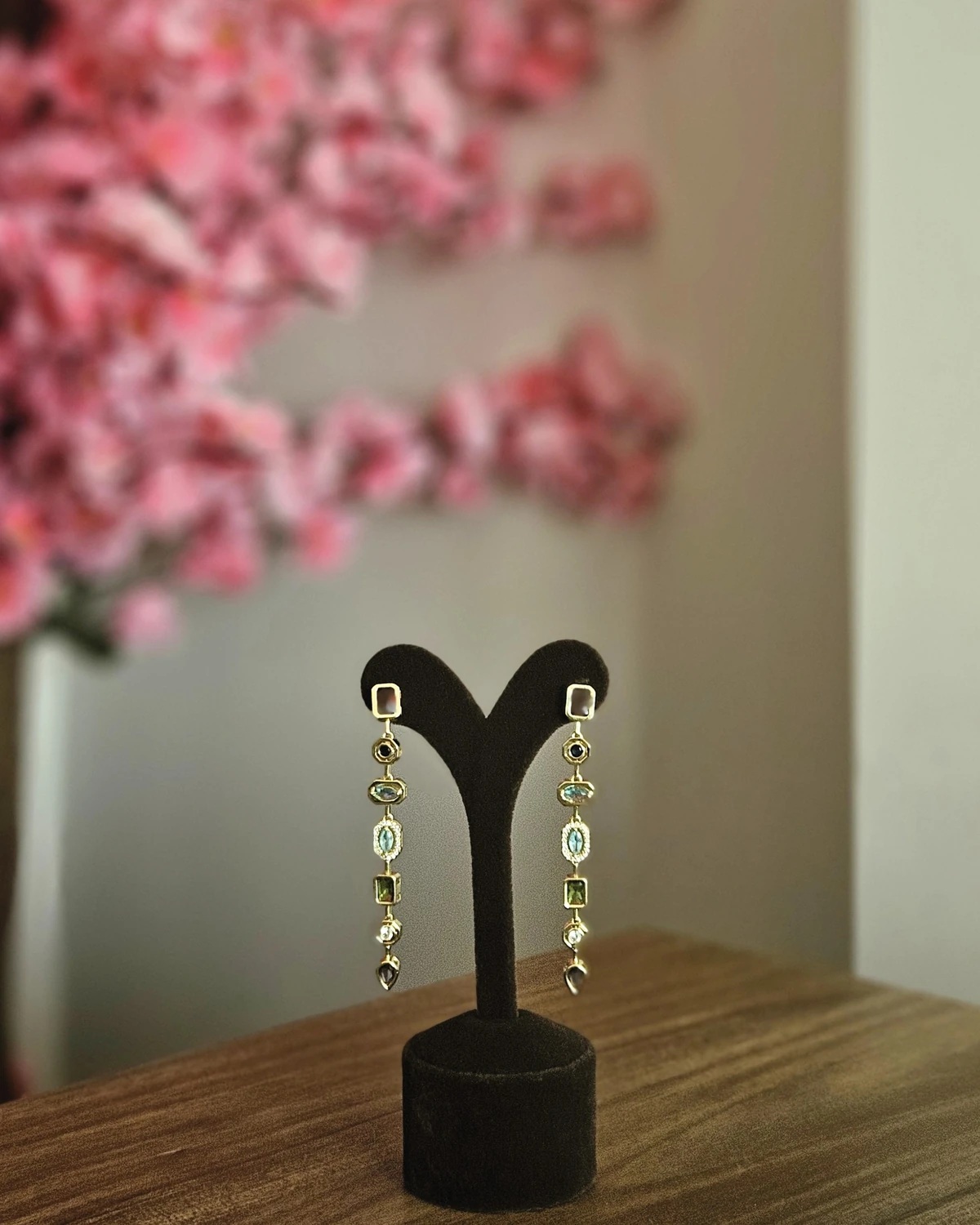 Element - Renkli 7 Taşlı Küpe