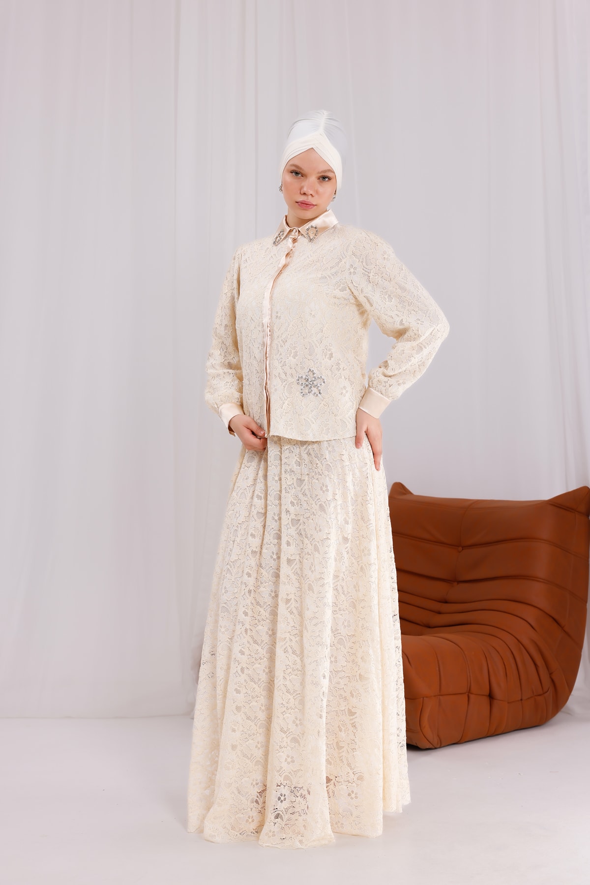 Lumina Dantelli İkili Takım 3168