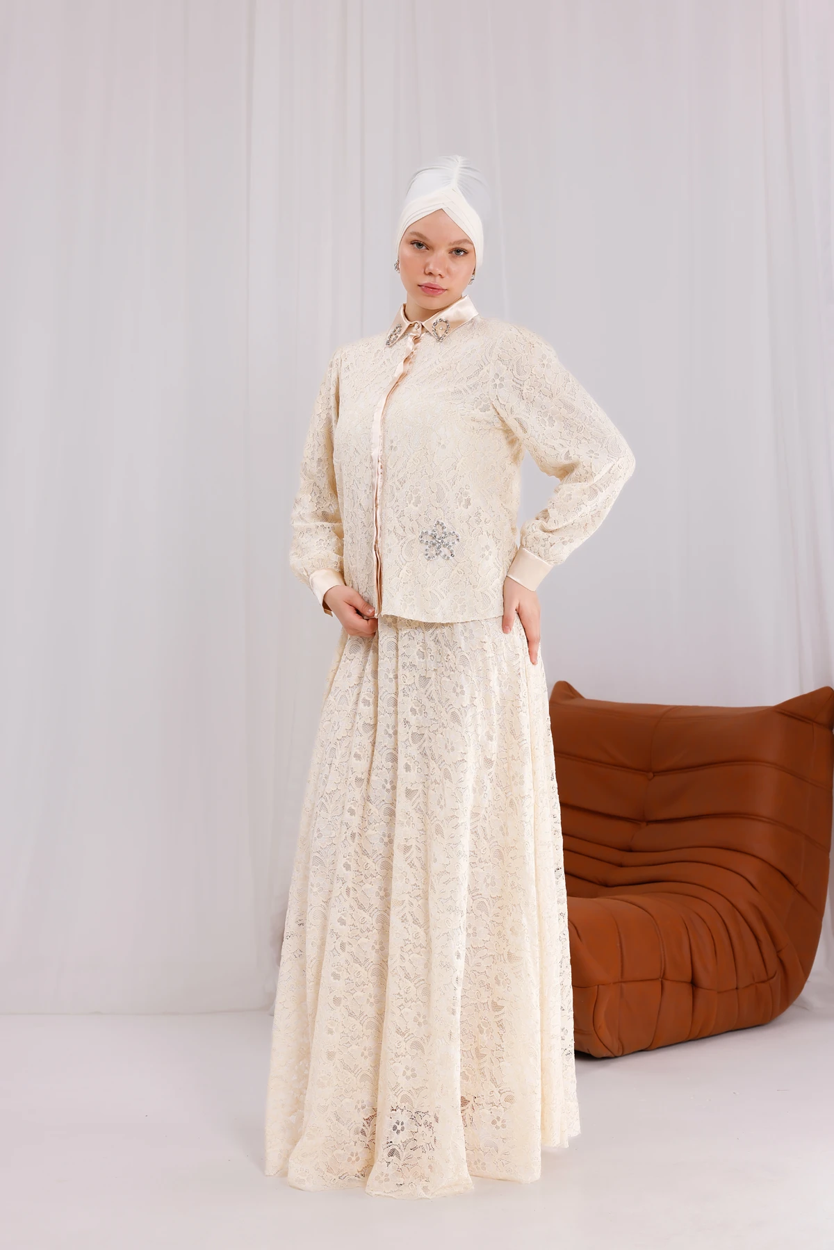 Lumina Dantelli İkili Takım 3168