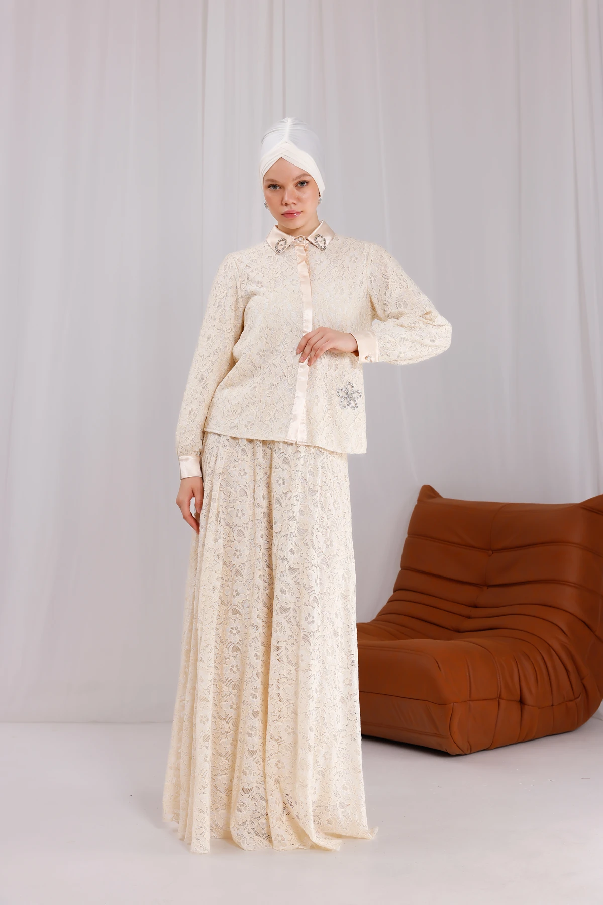 Lumina Dantelli İkili Takım 3168