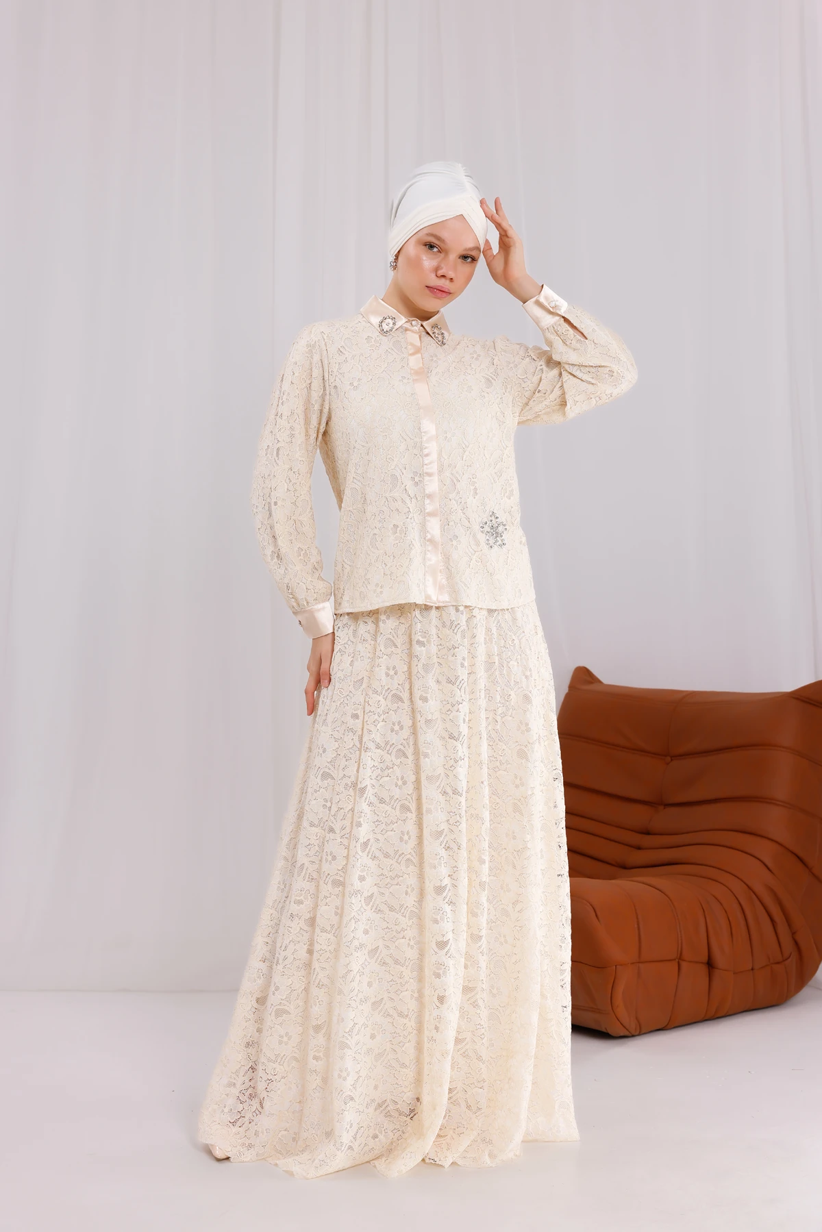 Lumina Dantelli İkili Takım 3168