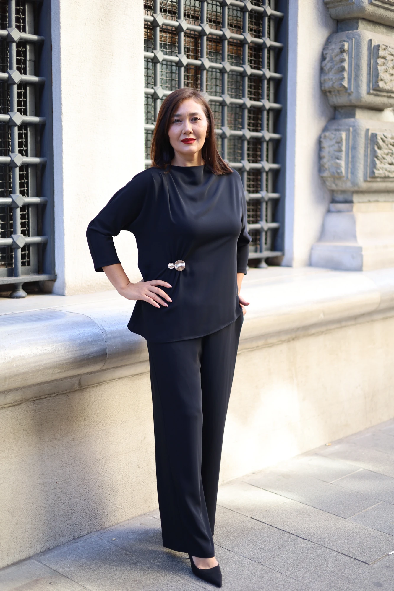 Tokalı Saten İkili Takım 3269