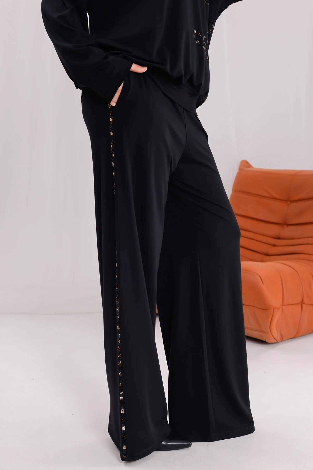 Mira Modal Taşlı Eşofman Takımı 3217