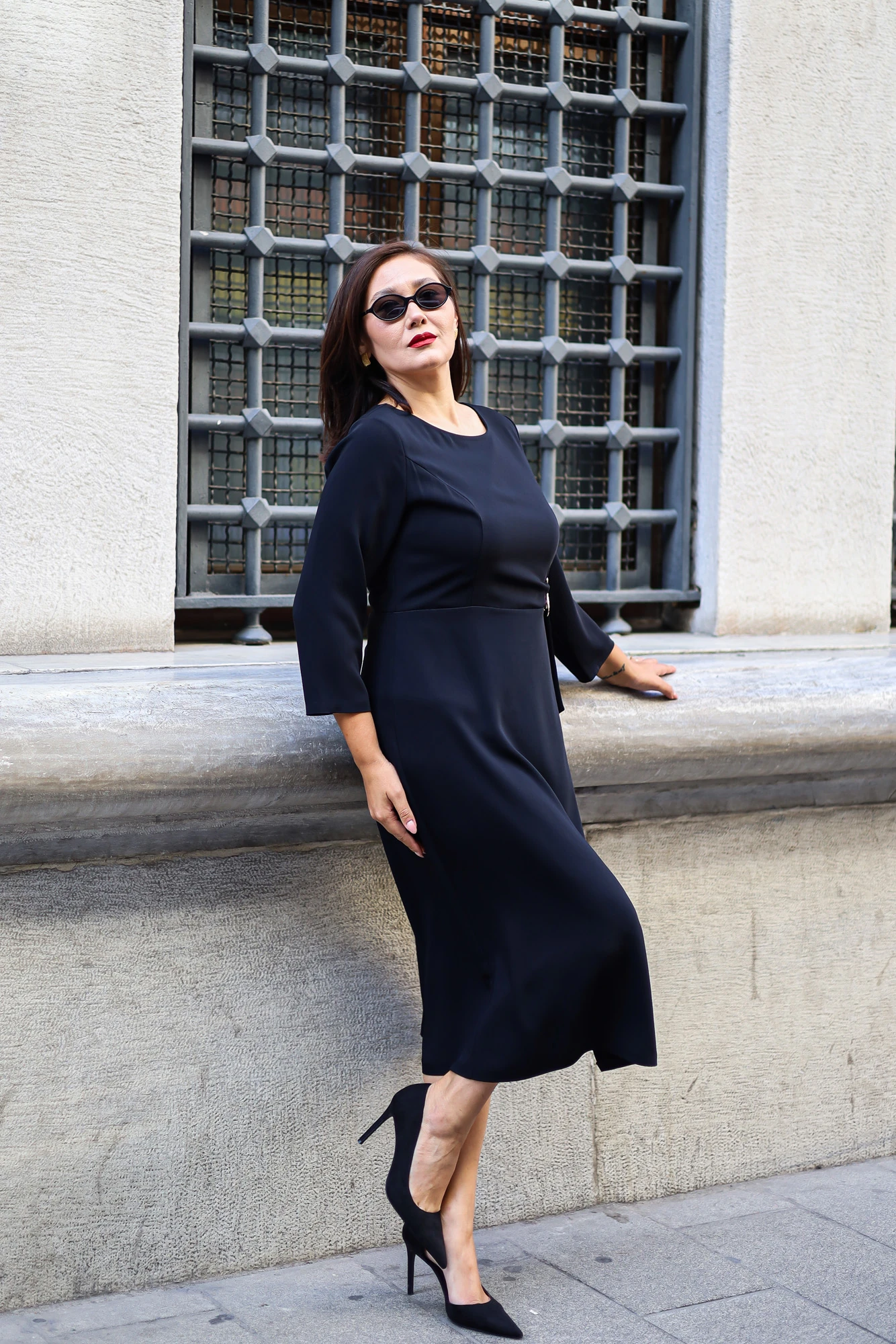 Tokalı Elbise - 9033