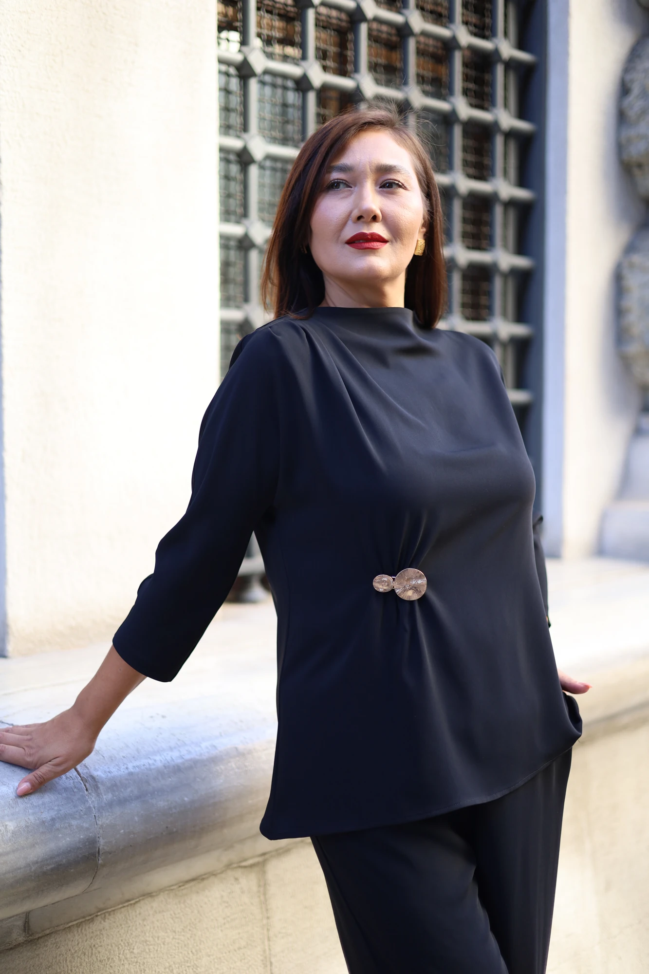 Tokalı Saten İkili Takım 3269