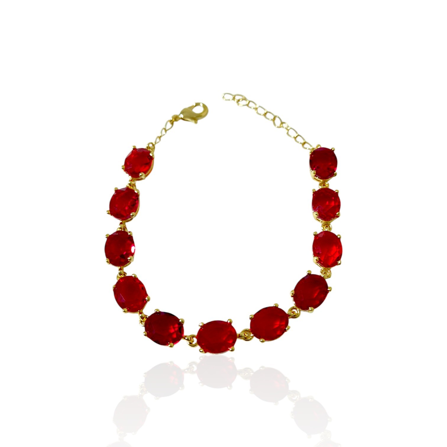 Gold Plated Zircon  Stone Set
