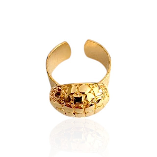 Geo Patterned Ring