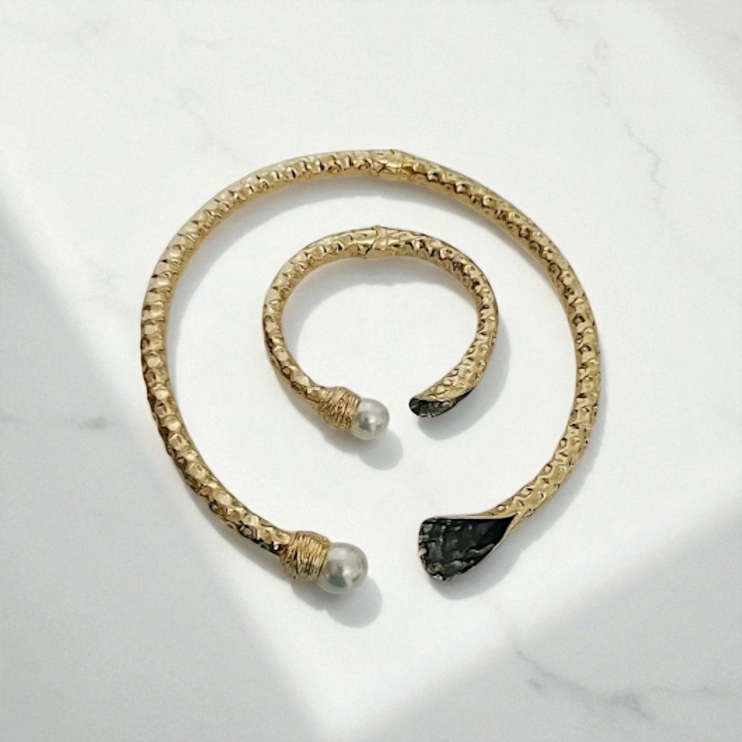 Majestic Serpent Set - Black pearl