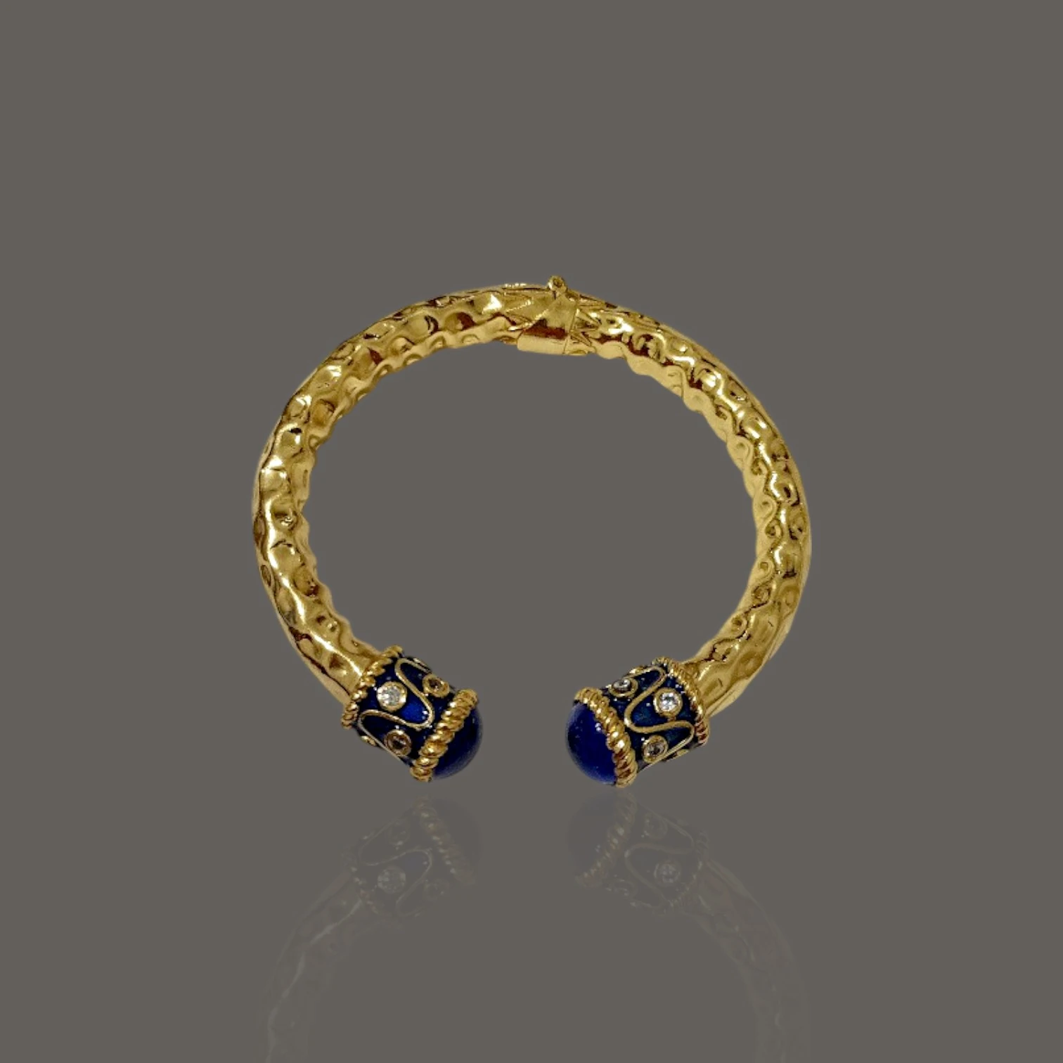 Mineli Sultan Boru Model Kelepçe Bilezik