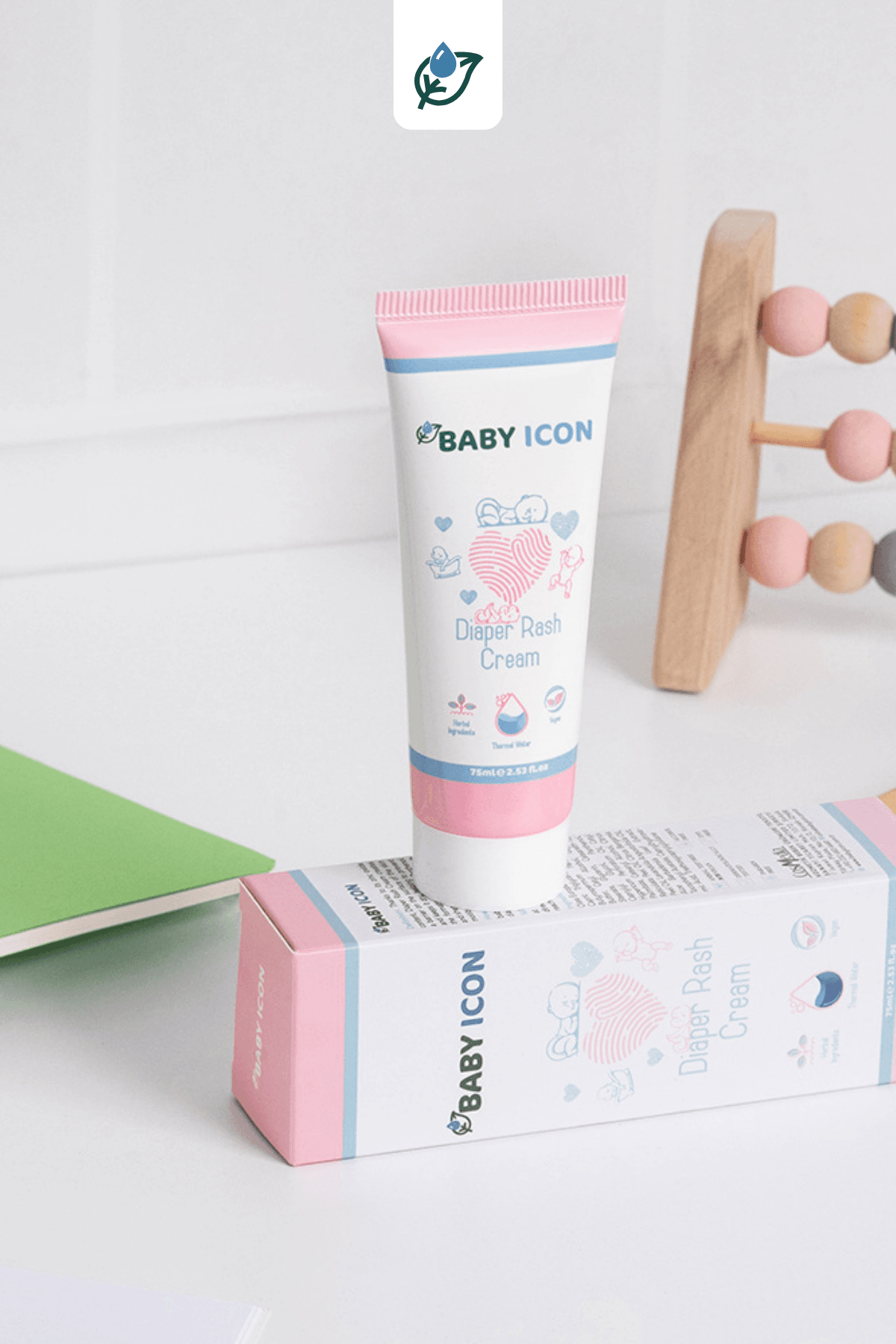 Baby Icon Organik Vegan Pişik Önleyici ve Onarıcı Krem 75 ml