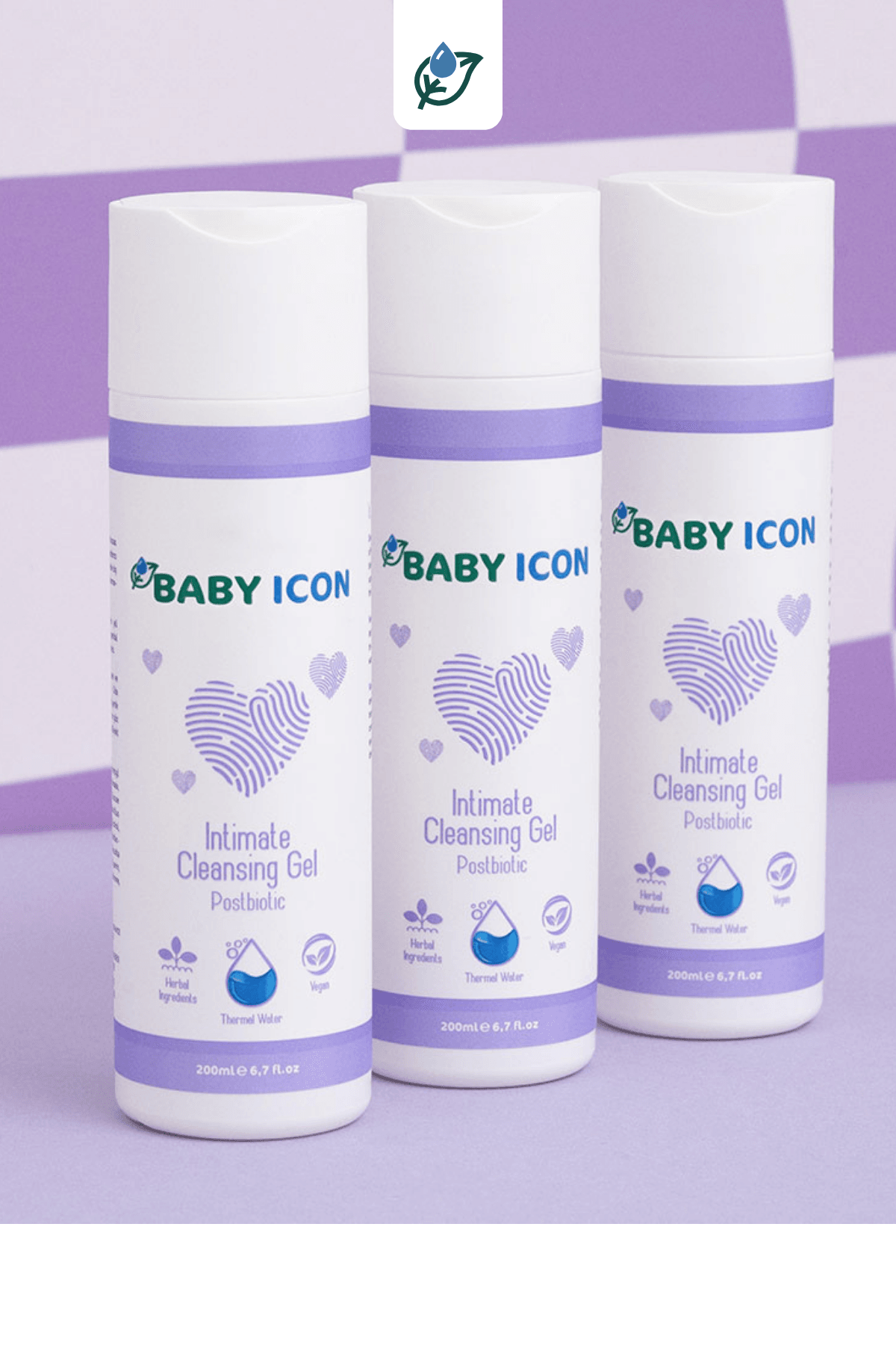 Baby Icon Organik Vegan İntim Temizleme Jeli 200 ml